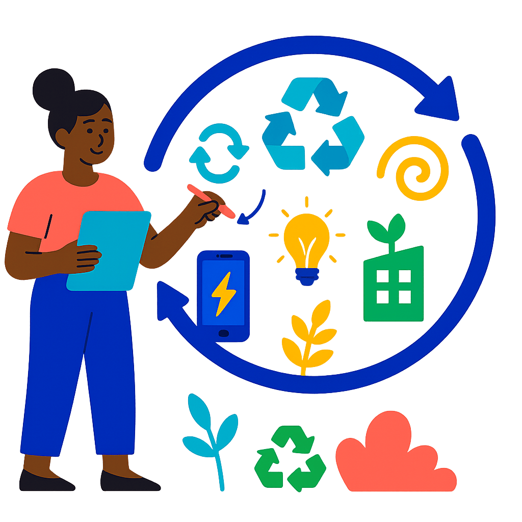 economie-circulaire-schema L'économie circulaire comme solution.